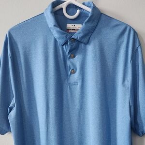 Grand Slam Blue Men's Polo Shirt Size Large Excellent Condition